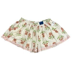 NWT Old Navy SZ XL High Waist Volume Shorts Floral Boho Indie Botanical Coquette